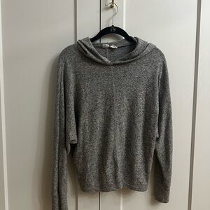 Nordstrom Gray Hooded Top